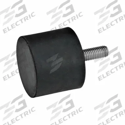 JW WINCO Vibration-Isolating Mount: Cylindrical, Natural Rubber - Male x Non-Threaded Vibration-Isolating Mounts