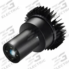 VISUAL WORKPLACE INC. Projector, light marking, signals: Virtual Safety Symbols, Long Arrow, Blue (MPN 66-3130-634-PS136). Key specifications — Brand: VISUAL WORKPLACE INC.; Includes: Mounting Bracket; Laser Color: Blue; Watts: 25 W; Legend/Background Color: Long Arrow; Manufacturer Part Number: 66-3130-634-PS136; Product Type: Virtual Safety Symbols; Product Includes: Projector with Lens.