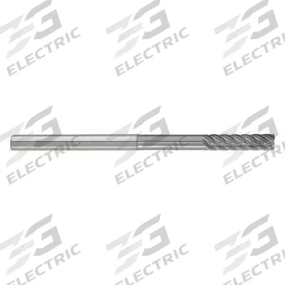 APPROVED VENDOR Corner Radius End Mill: Carbide, nACRo Coated, 6 Flute, 5/16" Mill Dia - Fast-Cutting Carbide Corner-Radius End Mills for Steel & Cast Iron