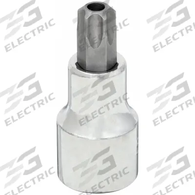WESTWARD Socket Bit: 1/2 in Drive Size, Torx Tip, T50 Tip Size, 2 1/2 in Overall Lg - Torx Bit Sockets