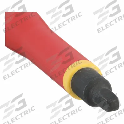 MILWAUKEE Insulated Square Screwdriver: Long Lg, Friction, #3 Tip Size - Insulated Square Screwdrivers