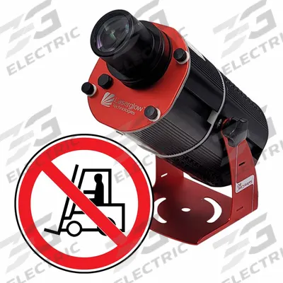LASERGLOW TECHNOLOGIES Fixed Image Projector: Projector, Lens and Image Template, No Forklift - LED Projectors with Image Disks