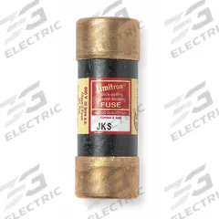BUSSMANN Fuse: JKS Series, Class J, Cylindrical Body, Fast-Acting, 5 A, 600 V AC, Non-Indicating (MPN JKS-5). Key specifications — attr1287274: JKS; attr211200: BUSSMANN.