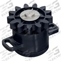 BANSBACH Rotary Damper: Gear, Counterclockwise, 0.5 kgf-cm Torque (MPN FRN-P2-L501-G2). Key specifications — Brand: BANSBACH; Body Material: PBT; Torque: 0.5 kgf-cm.