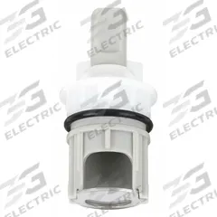 DELTA Cartridge: Use with Hot/Cold Water, Plastic, 2 in Overall Lg, 6 PK (MPN RP1740MBS). Key specifications — For Water Temperature: Hot/Cold; Compatible Brand: Delta; Product Type: Cartridge; Material: Plastic.