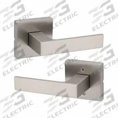KWIKSET Door Lever Lockset: Passage Lever Locksets/Storeroom Lever Locksets, Nickel, ADA Compliant (MPN 720SAL-SQT-15-6AL-RCS). Key specifications — Ligature Resistance: Not Ligature-Resistant; Brand: KWIKSET; Lockset Function ANSI Code: F75; Visual Indicator Message: No Message; Lockset Style: Rose; ADA Compliant: Yes; ANSI Lockset Function: Hall; Finish: Satin Nickel-Plated : Zinc.