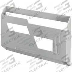 RITTAL Plastic Wiring Pocket: For Adhering to Inside Door Surface, Polystyrene, 6.85 in x 0.7 in (MPN 2515000). Key specifications — Brand: RITTAL; Accessory Type: Plastic Wiring Pocket; Application: For Adhering to Inside Door Surface; Material: Polystyrene.