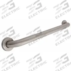 TAYMOR Wall Grab Bar: Straight, 42 in Lg, 1 1/4 in Dia, Stainless Steel, Satin, 300 lb Wt Capacity (MPN 01-C230042). Key specifications — Brand: TAYMOR; Mount Orientation: Right-Hand.