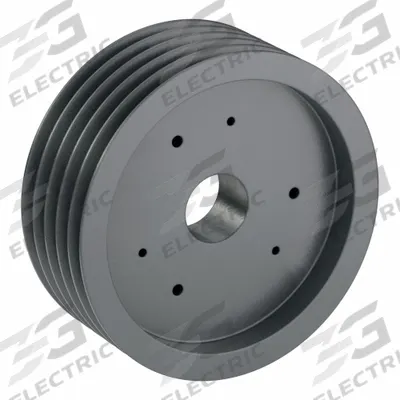 APPROVED VENDOR V-Belt Pulley: C140, 5 Groove, 14.4 in OD, Bushed Bore - Bushed-Bore Cast-Iron V-Belt Pulleys
