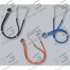 EMI Stethoscope: Stethoscope, Adult/Pediatric, Pediatric, Dual, Red, 22 in Overall Lg, Reusable (MPN 948). Key specifications — Color: Red; Patient Type: Adult; Brand: EMI; Stethoscope Design: Pediatric; Includes: (2) Spare Diaphragms.