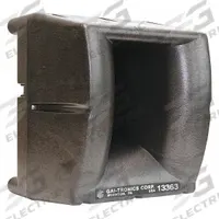 HUBBELL GAI-TRONICS Amplified Speaker: Powered, 1-Way, 600 ohm Impedance, 8 in Overall Wd, 12V DC (MPN 13363). Key specifications — attr1056470: Indoor; attr1056495: Powered.