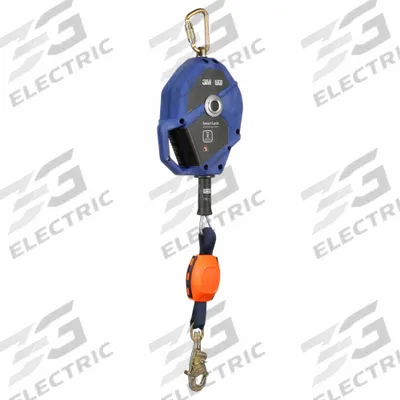3M DBI-SALA Self Retracting Lifeline: Steel Carabiner Anchor - Mounted SRLs