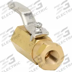 APPROVED VENDOR Manual Two-Way Ball Valve: 1/8 in, Brass, Straight, FNPT x FNPT, Full Port Ball Port (MPN G-FMFP-18). Key specifications — Brand: APPROVED VENDOR; Handle: Lever.