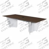 REGENCY Conference Table: Rectangle, Laminate/Melamine, Neo Walnut, 96 in Overall Lg, PVC, 8 Seats (MPN ACT9648NWWH). Key specifications — attr987891: Traditional Leg; attr987894: Laminate; attr987867: PVC; attr987857: REGENCY; attr987872: Laminate.