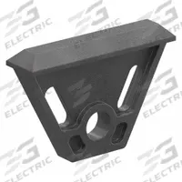 Tool Hanger: 10 Series, 1 3/16 in x 3/16 in x 2 in, Black, Matte (MPN 2099). Key specifications — System of Measurement: Inch; Material: Nylon; Attachment Type: Slide-In; Finish: Matte; For Extrusion Profile Type: Single; Includes Fasteners: No; Mounting Type: Slide-In; Compatible Series: 80/20, 10 Series.