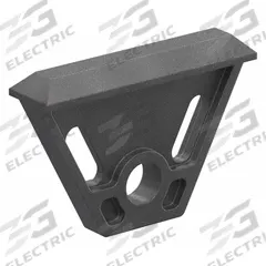 Tool Hanger: 10 Series, 1 3/16 in x 3/16 in x 2 in, Black, Matte (MPN 2099). Key specifications — System of Measurement: Inch; Material: Nylon; Attachment Type: Slide-In; Finish: Matte; For Extrusion Profile Type: Single; Includes Fasteners: No; Mounting Type: Slide-In; Compatible Series: 80/20, 10 Series.