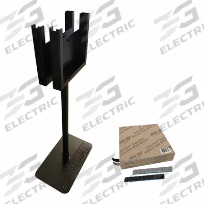 BENDPAK Wheel Weight Dispenser Stand Kit: Wheel Wt Dispenser Stand Kit, Adhesive - Wheel Weight Dispenser Stands