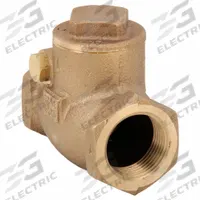 MILWAUKEE VALVE Swing Check Valve: Swing, Inline Valve Body, 1 in Pipe Size, FNPT x FNPT, Bronze (MPN 515 1"). Key specifications — Brand: MILWAUKEE VALVE.