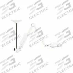 BURTON Examination Light: LED, 45,000 lux @ 18 in/90,000 lux @ 18 in, Ceiling, 4100K, 95 CRI, NXC. Key specifications — attr1257711: 100 to 240V AC; attr1257689: 90,000 lux @ 18 in; attr1257759: NXC; attr1257760: BURTON; attr1257674: 4100K.