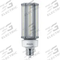 HID Replacement LED Bulb: Corncob ED23-1/2, Mogul Screw (EX39), 63 W Watt, 4000K, LED, 100 to 277V (MPN 63CC/LED/840/LS EX39 G3 BB 3/1). Key specifications — Color Temperature: 4000K; Brand: PHILIPS; Shatter-Resistant: Yes.