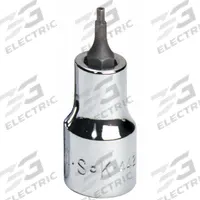 SK PROFESSIONAL TOOLS Socket Bit: 3/8 in Drive Size, Security Hex Tip, 5/64 in Tip Size, SAE (MPN 44205). Key specifications — attr1214209: Replaceable Insert; attr1214211: SK PROFESSIONAL TOOLS.