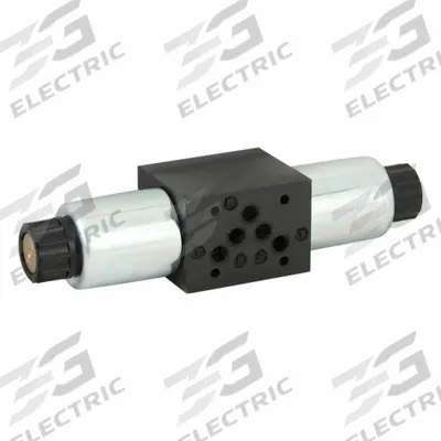 Parker Hydraulic Directional Valve: 39.6 gpm Max Flow Rate, D05 NFPA Size, Three Positions - Solenoid-Operated Directional Control Valves