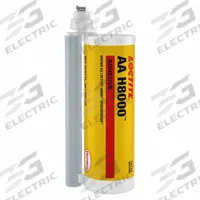 LOCTITE Structural Adhesive: AA H8000, Ambient Cured, 490 mL, Cartridge, Green, Paste (MPN 411833). Key specifications — Series: AA H8000; Cured Color: Green.