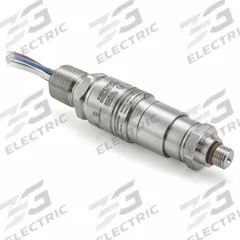 ASHCROFT Pressure Switch: Piston Actuator, 1NO/1NC, 100 psi – 1,000 psi, 7/16-20" SAE Male (MPN APAN71H012CB051000#-NSR). Key specifications — Electrical Connection Type: 1/2" MNPT Conduit Connector with 18 AWG 12" Wire Leads; Pressure Connection Type: 7/16-20" SAE Male; Brand: ASHCROFT.