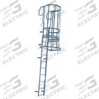 COTTERMAN Fixed Ladder with Safety Cage: 25 ft Overall Ht, 20 in Overall Wd, Steel, 22 Rungs (MPN M22WC C1). Key specifications — attr1050722: COTTERMAN; attr1050760: Assembled; attr1083696: 4.