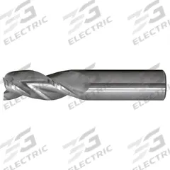 CLEVELAND Corner Radius End Mill: Carbide, 3 Flute, 5/8" Mill Dia, 3/4" LOC, 0.03" Rad, 3" OAL (MPN C72410)