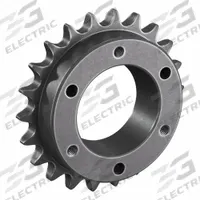 TSUBAKI Sprocket: For 40 Chain, 22 Teeth, 3.513 in Pitch Dia, 3.78 in Outside Dia, Steel (MPN 40SH22). Key specifications — Brand: TSUBAKI; Required Bushing Series: SH.