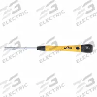 WIHA Nut Driver: Straight, Metric, Precision Nut Driver, 3.5 mm Hex Size, 60 mm Overall Lg, Tapered (MPN 27784). Key specifications — attr1214505: WIHA.