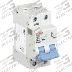 DAYTON IEC Supplementary Protector: 32 A Amps, 7.5kA at 480V AC, Screw Clamp, NDB2-63, 480V AC, C (MPN 5ZVA8). Key specifications — Terminal Connection: Screw Clamp; AC Voltage Rating: 480V AC; Curve Type: C; DC Voltage Rating: Not Rated; Max. AIR Rating: 7.5kA at 480V AC; Series: NDB2-63; Brand: DAYTON.