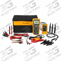 FLUKE Insulation Multimeter: 0.1 megaohm to 2 gigohm, CAT III 1000V/CAT IV 600V, Digital, Bluetooth (MPN FLK-1587MDT FC/WWG). Key specifications — attr1393037: 500V DC; attr1393007: ±3.00% +5 digits; attr1393010: LCD; attr1393031: IP40; attr1398478: CAT III 1000V; attr1392966: FLUKE; attr1392965: 400 mA.