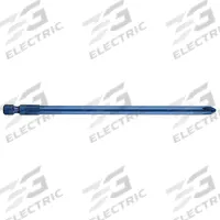 WESTWARD Power Bit: Power Bit, Imperial, PH2 Bit Industry Size, #2 Bit Size, Std, Impact Rated, 5 PK (MPN 40L635). Key specifications — attr1119695: WESTWARD; attr1119703: S2 Steel; attr1119710: Standard; attr1119708: Hex; attr1202404: #2.