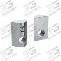 Roll In T-Nut: M6 Size, For 6.5 mm Slot Wd, 10 Series, Single Offset, Zinc-Plated, Steel, 4 PK (MPN 096276). Key specifications — Fastener Type: T-Nut; Material: Steel; Finish: Zinc-Plated; T-Slot Fastener Type: Roll-In T-Nut; Threaded Hole Location: Single Offset; Compatible Series: Fath 10 Series; System of Measurement: Metric; Brand: FATH INC..
