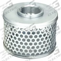 DAYTON Suction Strainer: Steel Body, Round, Side, FNPT, 2 in Strainer Thread Dia, Female, NPT, FNPT (MPN 1P690). Key specifications — Strainer Material: Steel; Perforation Shape: Round; Perforation Location: Side; Brand: DAYTON.