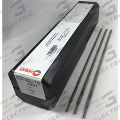 HOBART Stick Electrode: Stainless Steel, E308/308L-16, 3/32 in x 12 in, 5 lb (MPN 54JK85). Key specifications — Yield Strength (As Welded): 54 ksi; Brand: HOBART; Tensile Strength (As Welded): 84 ksi.