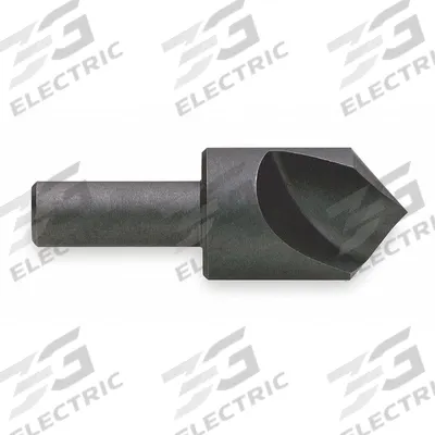 KEO Countersink: 82°, 1 Flute, 1 1/4 in Body Dia - Fast-Cutting Single-Flute Countersinks