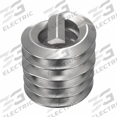HELI-COIL Helical Insert: Tanged Tang Style, Free-Running, #6-32 Thread Size, Plain - Free-Running Tanged Helical Inserts