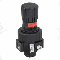 PARKER Compressed Air Regulator: Zinc, 1/2 in NPT, 75 cfm, 2 psi to 125 psi, 125 psi Max Op Pressure (MPN 06R313AC). Key specifications — attr111664: No; attr111400: 06R; attr111627: PARKER.