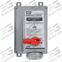 HUBBELL Mechanical Interlock: 347/600V AC, Three Phase, 60 A, 4 Pole, 5 Wire (MPN HBL560MI5W). Key specifications — Brand: HUBBELL; Reverse Service: No.