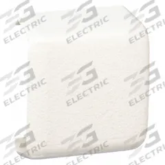 LEGRAND Cover Clip: 400, 7/8 in Wd, 7/16 in Ht, Plastic, Ivory (MPN 406). Key specifications — attr3676: Cover Clip; attr3664: Ivory; attr3679: Snap On; attr3674: 2000D Fittings; attr42470: Plastic.