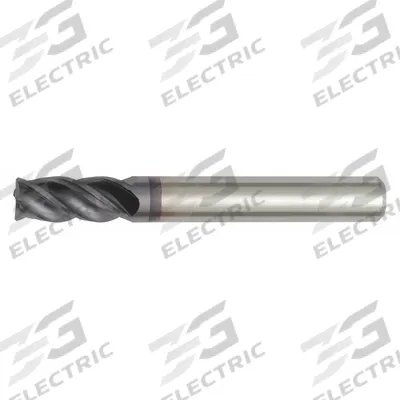 WIDIA HANITA Square End Mill: Carbide, TiAlN Coated, 4 Flute, 10 mm Mill Dia, 22 mm LOC - Fast-Cutting Carbide Square End Mills for Steel & Cast Iron