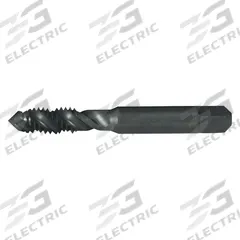 CHICAGO-LATROBE Spiral Flute Tap: 1/4"-28 UNF, H3 / 2B, 3 Flute, Plug Chamfer (MPN 282351)
