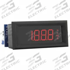 DWYER Digital Panel Meter: 1,999 Display Span - Max, 15 V DC – 24 V DC, 0.45 in Digit Ht - Max., Red (MPN DPMP-403P). Key specifications — Manufacturer Part Number: DPMP-403P; Accuracy: +/-0.1%; Digital Display Screen Color: Red; Digital Display Screen Type: LCD; NEMA Enclosure Rating: 4; Product Type: LCD Digital Panel Meter; Series: DPMP; Terminal Connection Type: Screw Clamp.