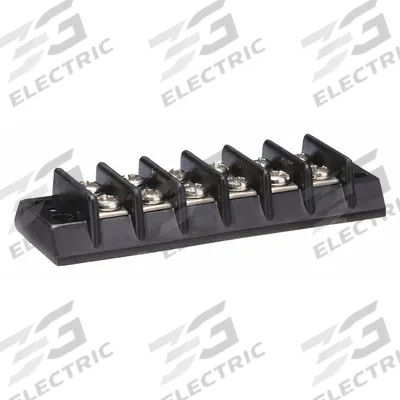 APPROVED VENDOR Barrier Terminal Strip: 6 Poles, 22 AWG – 12 AWG For Wire Sizes - Surface Mount Barrier Strips