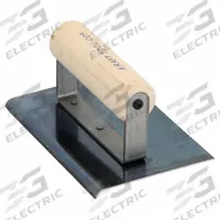 KRAFT TOOL Concrete Sidewalk Edger: Blue Steel, 6 in Blade Lg, 4 in Blade Wd, Wood (MPN CF572). Key specifications — attr1004985: Edger; attr1004984: KRAFT TOOL; attr1004993: Wood.