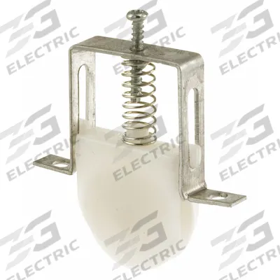 PRIME-LINE Roller: Roller, 5 13/32 in Overall Ht, 5 13/32 in Overall Lg, 3 3/4 in Overall Wd - Screen Door Hardware