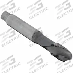 WIDIA GTD Spiral Flute Tap: M10x1.5 Metric, D6 / 6H, 2 Flute, Plug Chamfer, TiN+CrC/C Coated Cobalt (MPN GT725046)